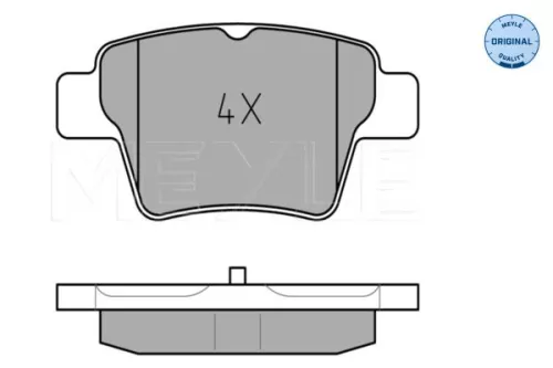 MEYLE Brake Pad Set, disc brake (0252415017)