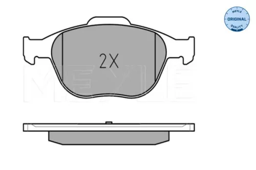 MEYLE Brake Pad Set, disc brake (0252344017)