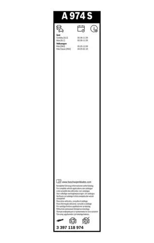 BOSCH Wiper Blade (3397118974)