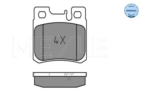 MEYLE Brake Pad Set, disc brake (0252119715)