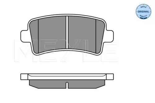 MEYLE Brake Pad Set, disc brake (0252442116/W)