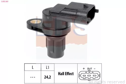 Sensor, camshaft position