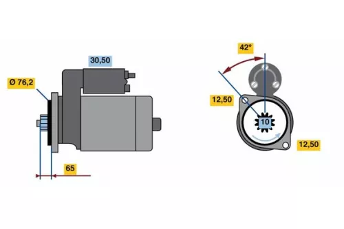 BOSCH Starter (0986018390)