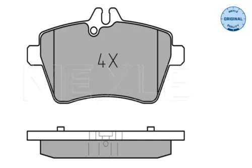 MEYLE Brake Pad Set, disc brake (0252407719)