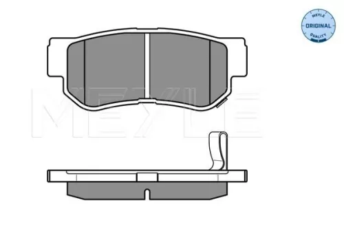 MEYLE Brake Pad Set, disc brake (0252354314/W)