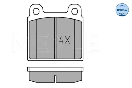 MEYLE Brake Pad Set, disc brake (0252001118)
