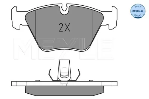 MEYLE Brake Pad Set, disc brake (0252318320)
