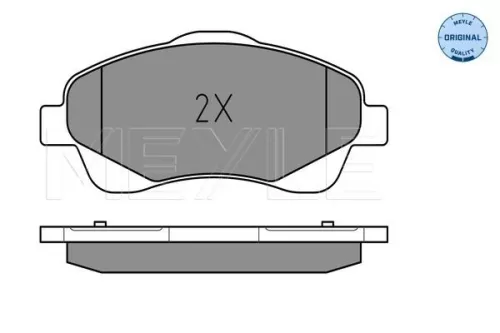 MEYLE Brake Pad Set, disc brake (0252376819/W)