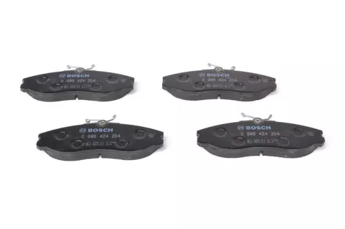 BOSCH Brake Pad Set, disc brake (0986424204)