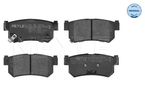 MEYLE Brake Pad Set, disc brake (0252367315/W)