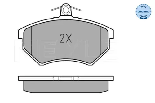 MEYLE Brake Pad Set, disc brake (0252090119/W)