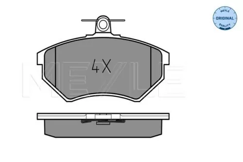 MEYLE Brake Pad Set, disc brake (0252016819)