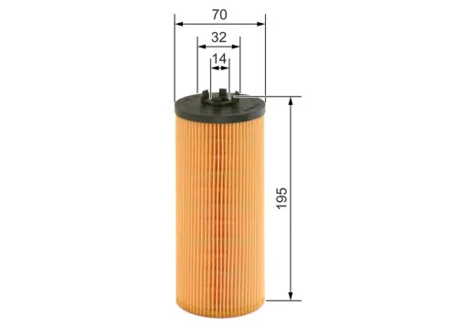BOSCH Oil Filter (1457429152)