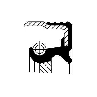 CORTECO Shaft Seal, crankshaft (12013882)