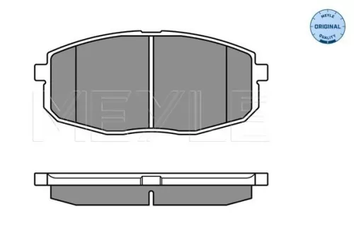 MEYLE Brake Pad Set, disc brake (0252396617/W)