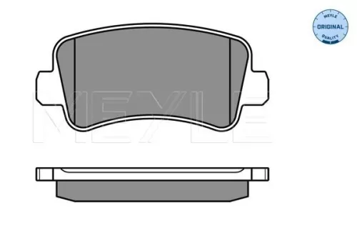 MEYLE Brake Pad Set, disc brake (0252511218/W)