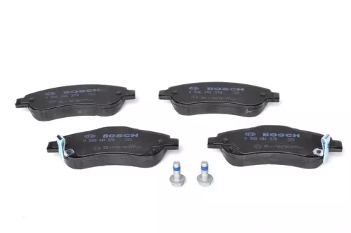BOSCH Brake Pad Set, disc brake (0986494379)