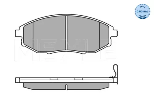 MEYLE Brake Pad Set, disc brake (0252486417/W)