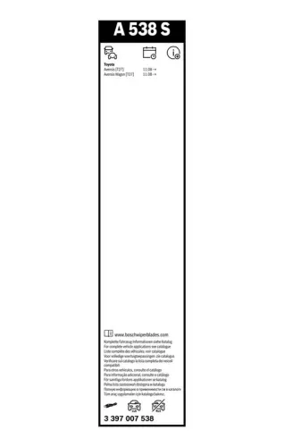 BOSCH Wiper Blade (3397007538)