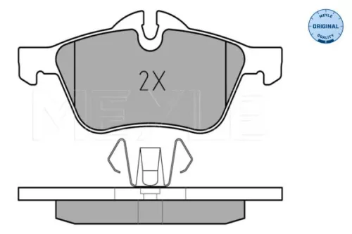 MEYLE Brake Pad Set, disc brake (0252328118)
