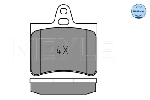 MEYLE Brake Pad Set, disc brake (0252330515)