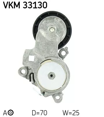 SKF Belt Tensioner, V-ribbed belt (VKM33130)