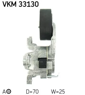 SKF Belt Tensioner, V-ribbed belt (VKM33130)