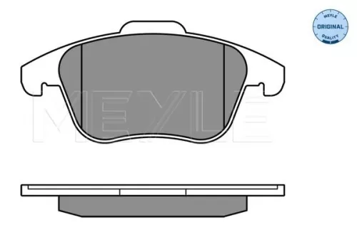MEYLE Brake Pad Set, disc brake (0252455719)