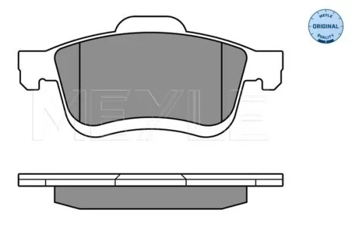 MEYLE Brake Pad Set, disc brake (0252472720/W)