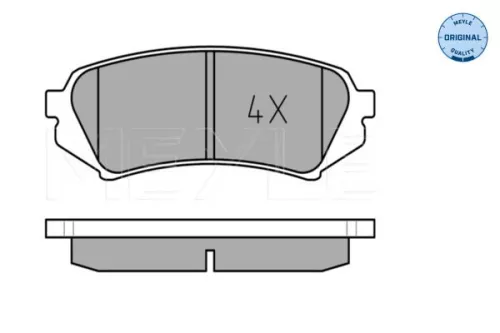 MEYLE Brake Pad Set, disc brake (0252353917)