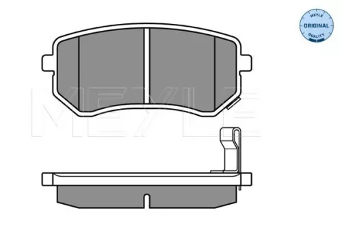 MEYLE Brake Pad Set, disc brake (0252427614/W)
