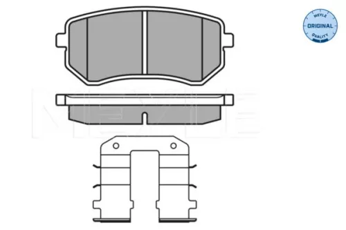 MEYLE Brake Pad Set, disc brake (0252427614/W)