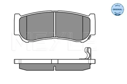 MEYLE Brake Pad Set, disc brake (0252448816/W)