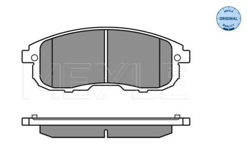 MEYLE Brake Pad Set, disc brake (0252428016/W)