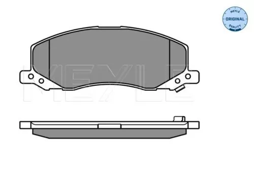 MEYLE Brake Pad Set, disc brake (0252441817/W)