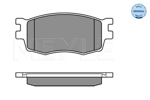 MEYLE Brake Pad Set, disc brake (0252431717/W)