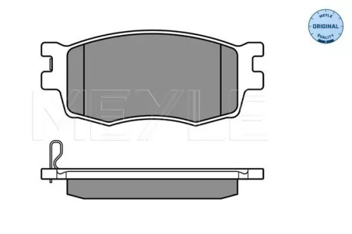 MEYLE Brake Pad Set, disc brake (0252431717/W)