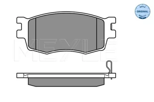 MEYLE Brake Pad Set, disc brake (0252431717/W)