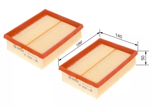 BOSCH Air Filter (1457433539)