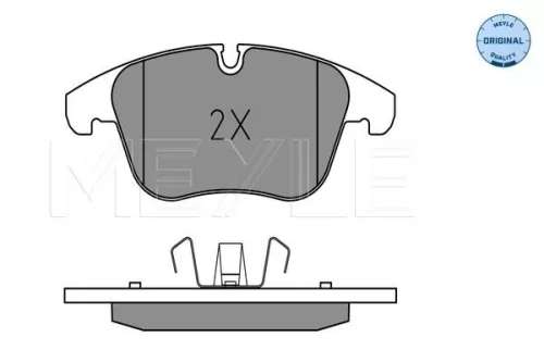 MEYLE Brake Pad Set, disc brake (0252408418)