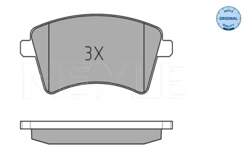 MEYLE Brake Pad Set, disc brake (0252529118)