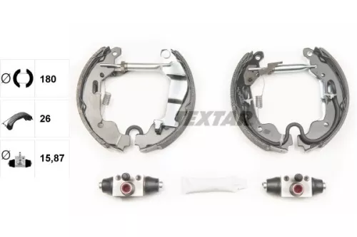 TEXTAR Brake Shoe Set (84058000)