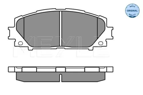 MEYLE Brake Pad Set, disc brake (0252434717)