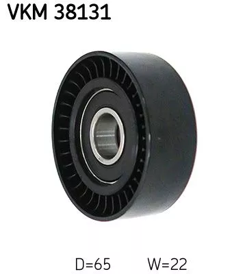 SKF Deflection/Guide Pulley, V-ribbed belt (VKM38131)