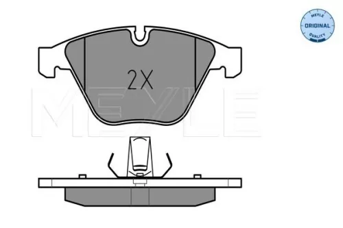 MEYLE Brake Pad Set, disc brake (0252416120)