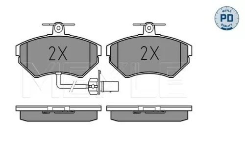 MEYLE Brake Pad Set, disc brake (0252194519-1/PD)