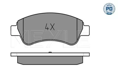 MEYLE Brake Pad Set, disc brake (0252359919/PD)