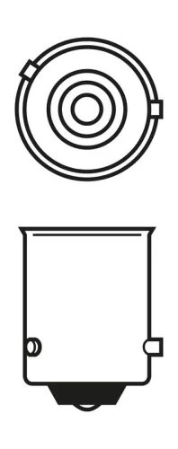 BOSCH Bulb, direction indicator (1987301018)