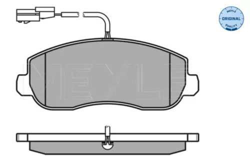 MEYLE Brake Pad Set, disc brake (0252514718/W)