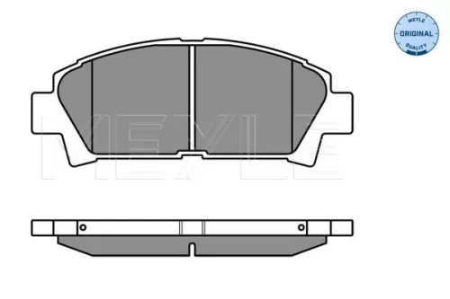 MEYLE Brake Pad Set, disc brake (0252196115/W)